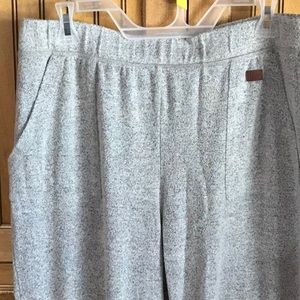 Peace Love World lounge pants grey/black space dye